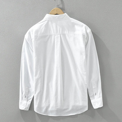 Men Cotton Loose Long Sleeve Shirt (Pack of 2)